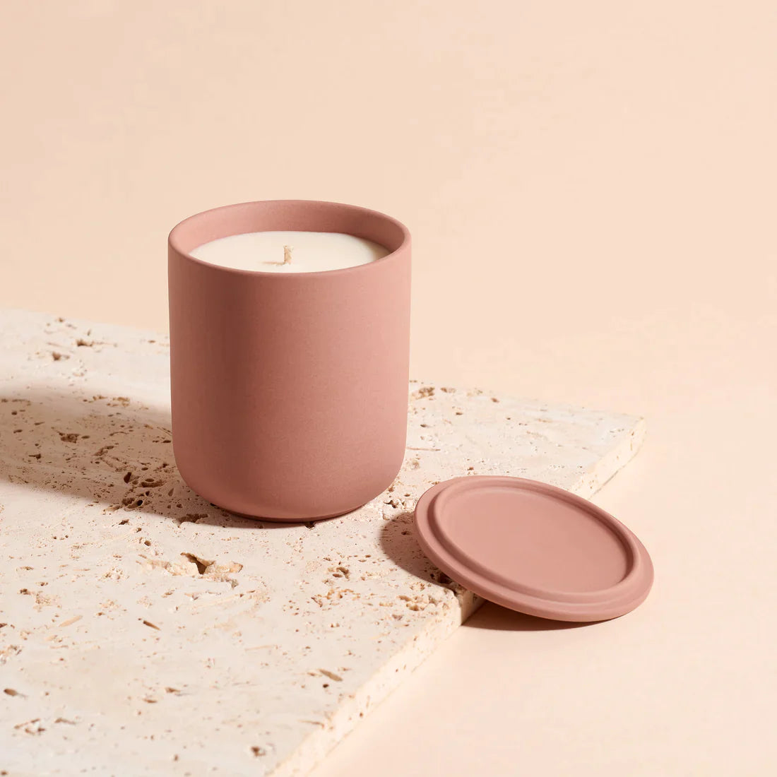 Ceramic Candle with a Fruity & Spicy Aroma | Lit By Drew Ceramic Candle with a Fruity & Spicy Aroma | Lit By Drew