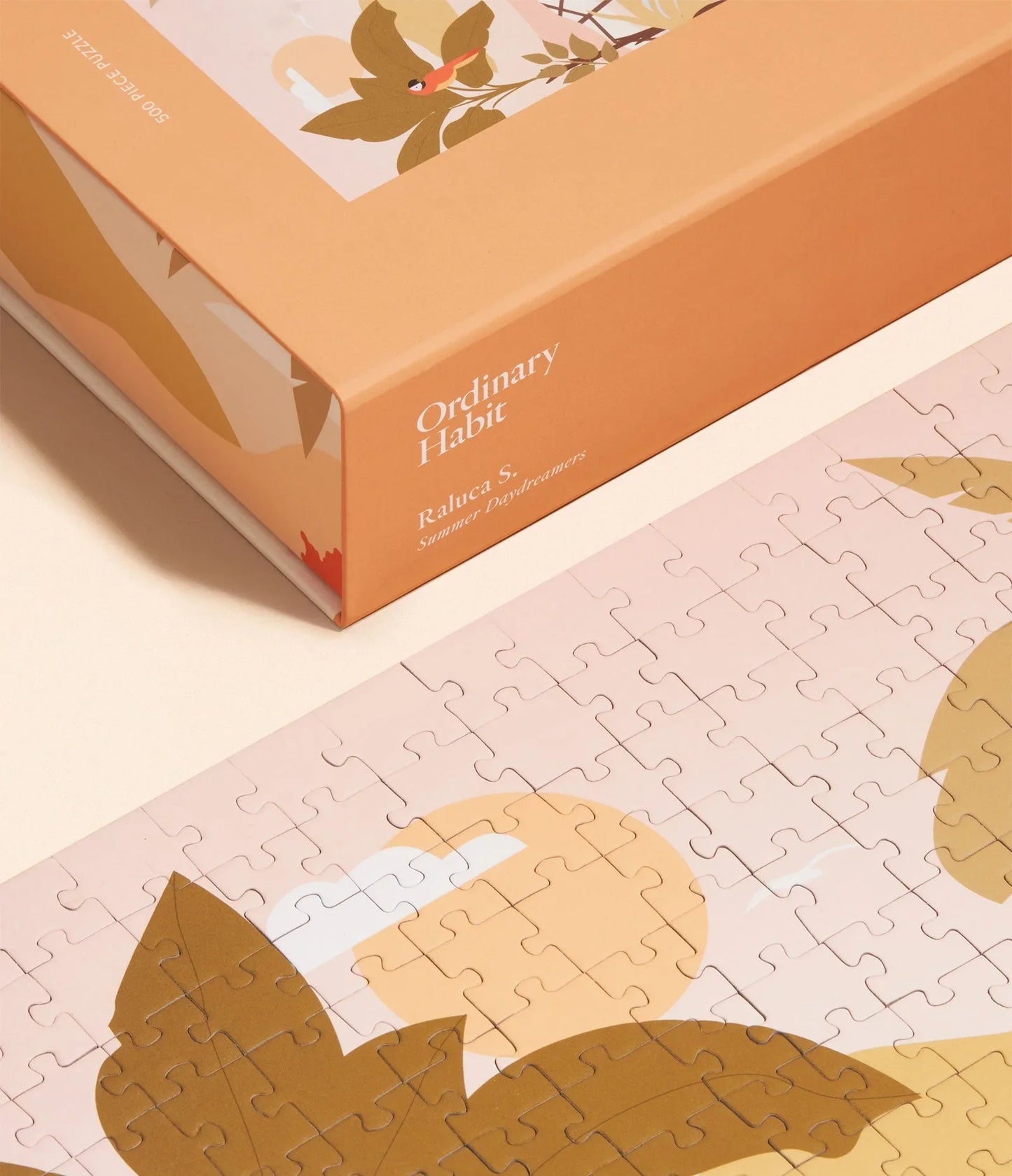 A 500 piece puzzle representing a mindful activity as a daily ritual by Ordinary Habits.