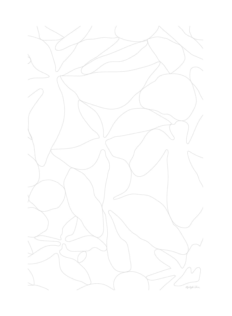 Journal pages showing the pages for doodling.