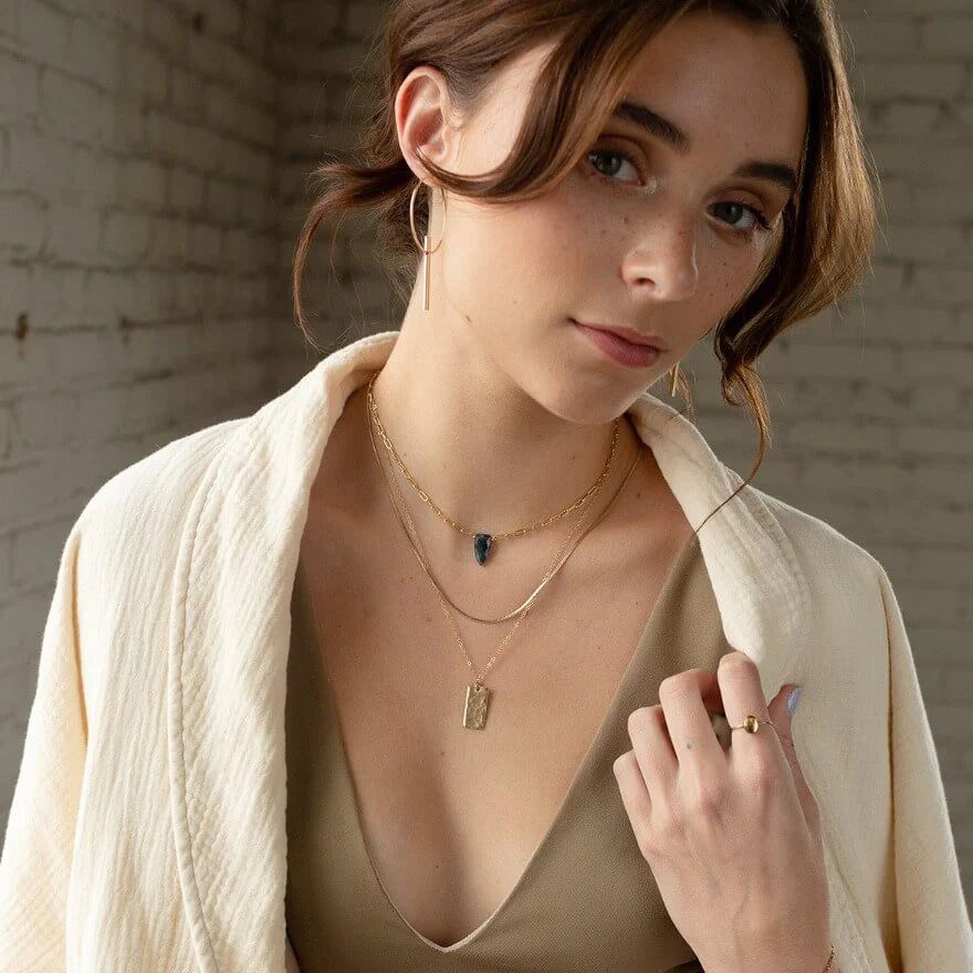 Box Charm Necklace